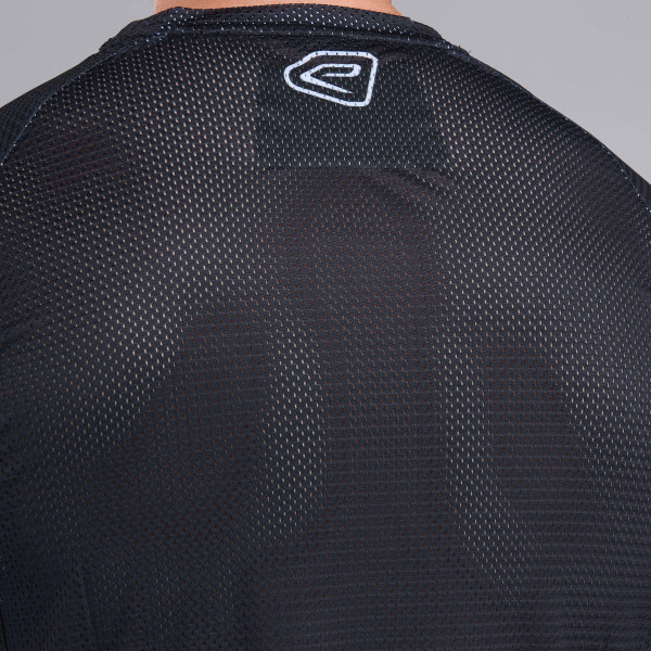 Maillot MTB mangas cortas EKOI Racing Negro