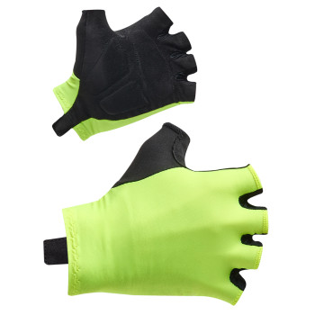 Gants v&eacute;lo EKOI GEL Perf Jaune fluo