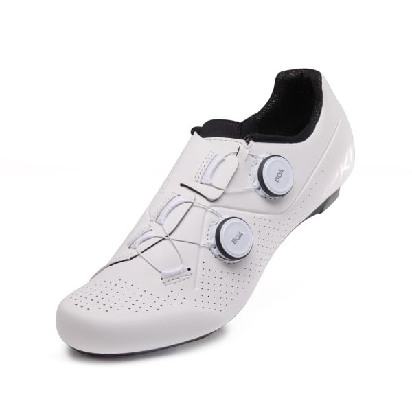 Chaussures route EKOI Perf R4 CARBON INSERT Blanc Silver