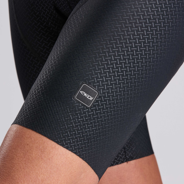 Culotte corto mujer EKOI PERF POWER GEL CROSS Negro