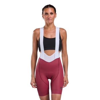 EKOI Perf GEL POWER CROSS Rhubarb Women's Bib Shorts
