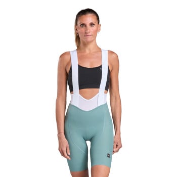 EKOI Perf GEL POWER CROSS Sage Women's Bib-Shorts