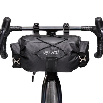 Stuurtas EKOI Racing GRAVEL BIKE PACKING EXPLORER Zwart 8L