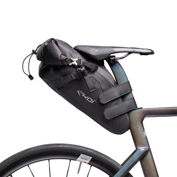 Bolsa de sill&iacute;n EKOI Racing GRAVEL BIKEPACKING EXPLORER Negra 14 L