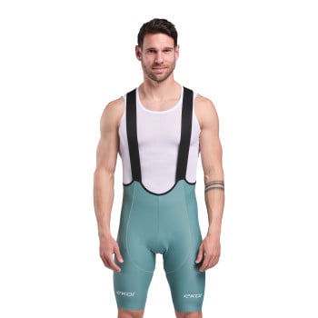 EKOI Perf GEL POWER Mint Bib Shorts