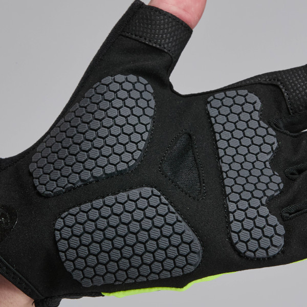 GUANTES CICLISMO EKOI PERF GRIP AMARILLO FLUOR