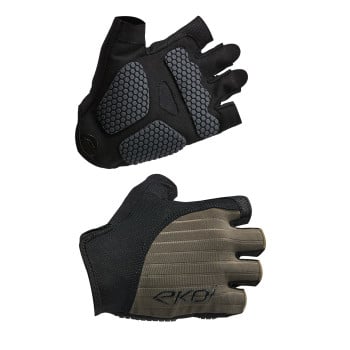 CYCLING GLOVES EKOI PERF GRIP KHAKI