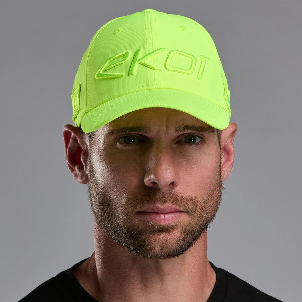 GORRA EKOI PODIUM AMARILLO FLUORESCENTE