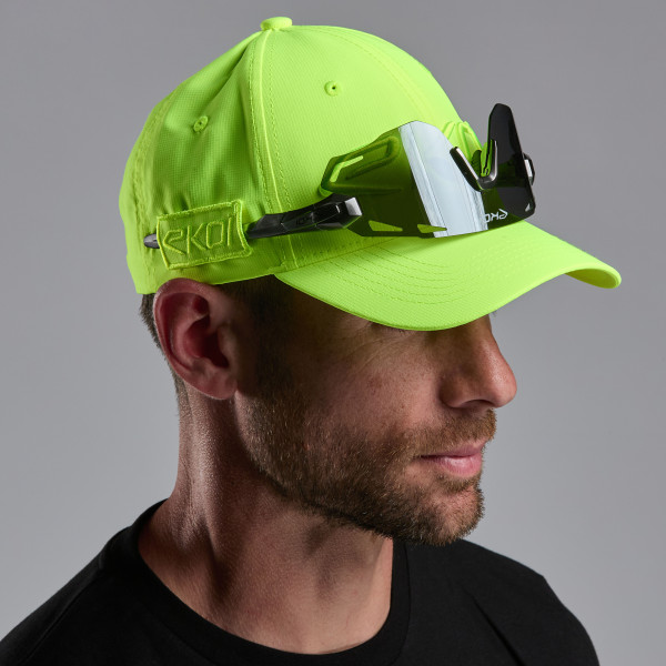 GORRA EKOI PODIUM AMARILLO FLUORESCENTE