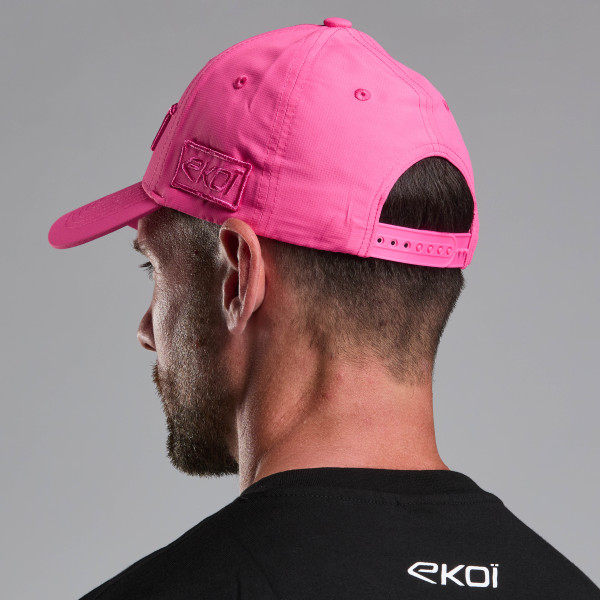 GORRA EKOI PODIUM ROSA FLUORESCENTE