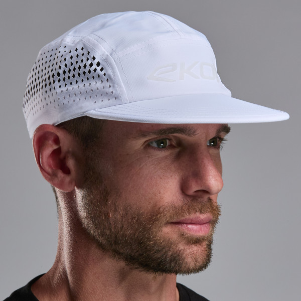 Gorra EKOI RUN Blanca