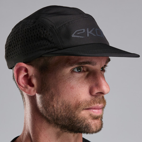 Gorra EKOI RUN Negra