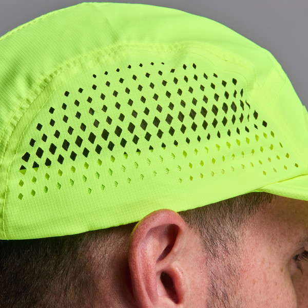 Gorra EKOI RUN Amarillo fluorescente
