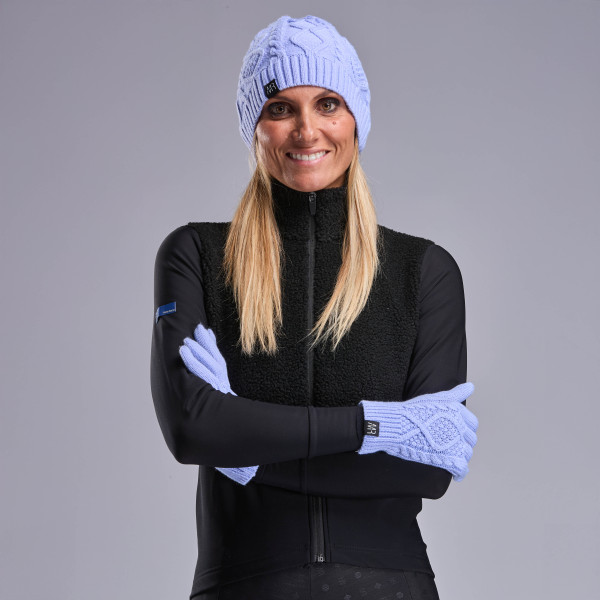 Photo Bonnet hiver laine EKOI Racing x MARION ROUSSE