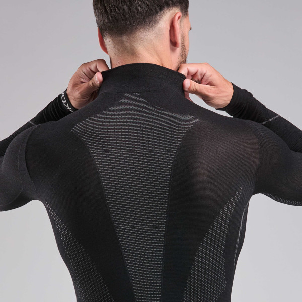 Camiseta interior INVIERNO PERF TERMO CUELLO ALTO NEGRO