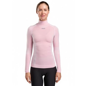 Damen-Unterhemd WINTER PERF THERMO HOHER KRAGEN ROSA