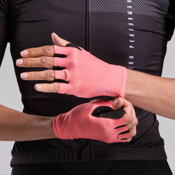 Guantes de Ciclismo para Mujer EKOI PERF Naranja