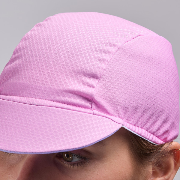 Gorra de ciclismo para mujer EKOI Perf Rosa