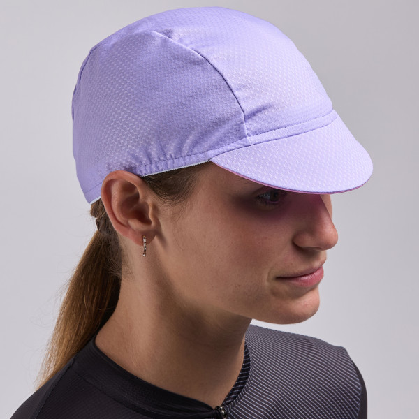 Gorra ciclista mujer EKOI Perf Violeta