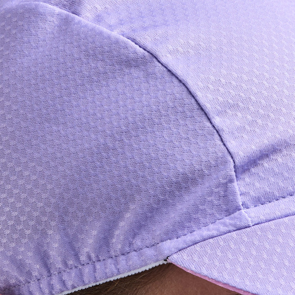 Gorra ciclista mujer EKOI Perf Violeta