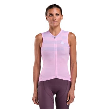 Women's Sleeveless Jersey EKOI Perf GRAPHIC Pink