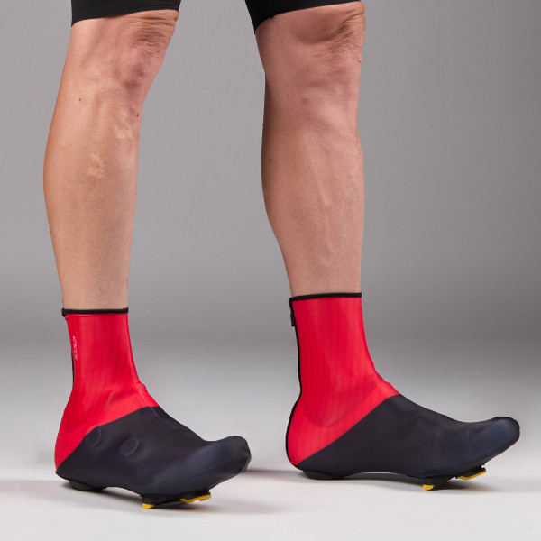 Cubrezapatillas EKOI Perf LYCRA ZIP Rojo