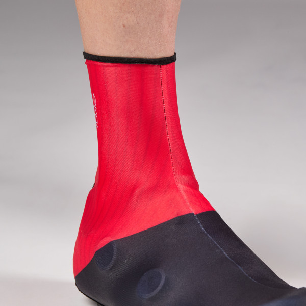 Cubrezapatillas EKOI Perf LYCRA ZIP Rojo
