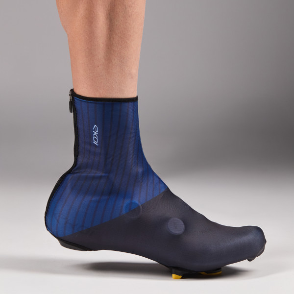 Cubrezapatillas EKOI Perf LYCRA ZIP Azul