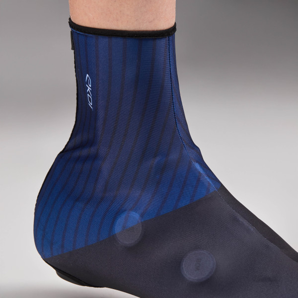 Cubrezapatillas EKOI Perf LYCRA ZIP Azul