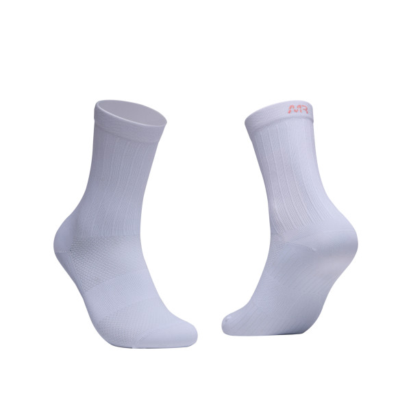 Calcetines EKOI Racing MARION ROUSSE Blanco Rosa