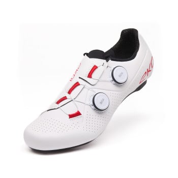 R4 CARBON INSERT Road Shoes EKOI Perf White Red