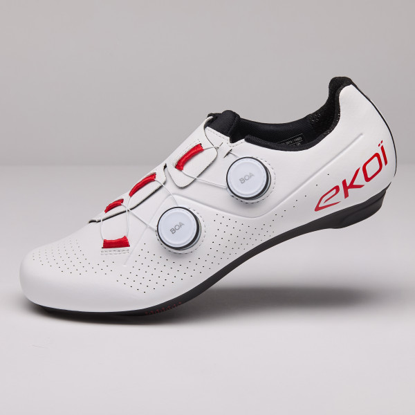Ekoï Raceschoenen EKOI Perf R4 CARBON INSERT Wit Rood