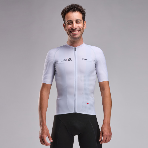 Maillot EKOI Racing FABIO ARU Gris