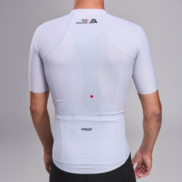 Maillot EKOI Racing FABIO ARU Gris