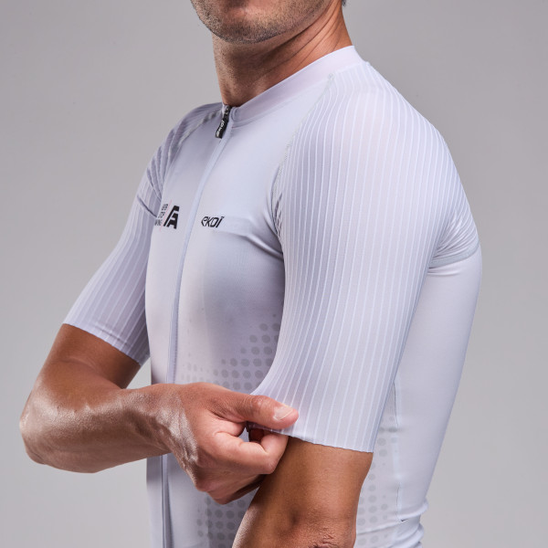 Maillot EKOI Racing FABIO ARU Gris