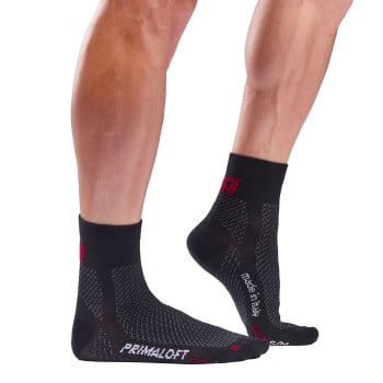 Calcetines de invierno EKOI Perf CARBON FIBER PRIMALOFT 11 cm