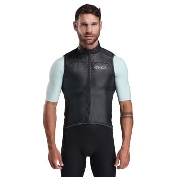 Gilet EKOI Perf WINDPROOF LIGHT POCKET Noir