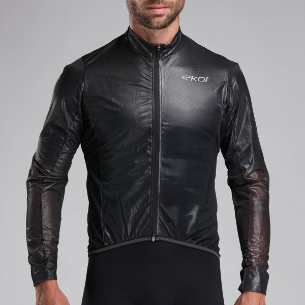 Chaqueta de lluvia EKOI RAINPROOF Negra