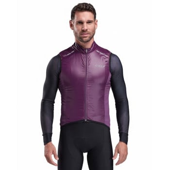 Gilet antivento EKOI Perf WINDPROOF LIGHT LASER Prugna