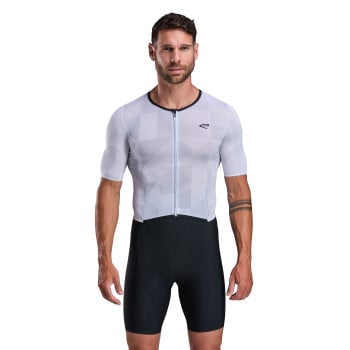EKOI Perf POLYGONE White Triathlon Suit