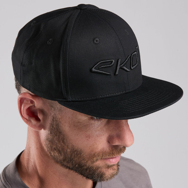 Gorra de Estilo de Vida EKOI 3D Negra