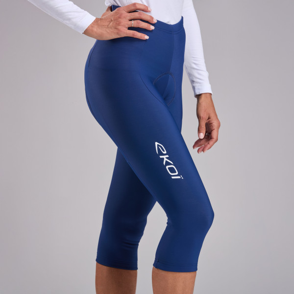 Corsario para mujer EKOI CONFORT GEL sin tirantes Azul