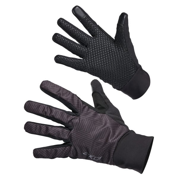 Guantes de ciclismo de invierno para mujer EKOI Perf GRIP LINE Negro
