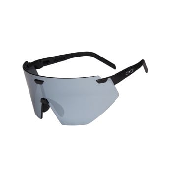 Lunettes EKOI Racing AEROLITE Noir Silver MIRROR Platinium Cat3