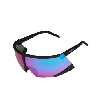 EKOI Racing S-AERO Schwarz Silber ZEISS T&uuml;rkis Cat3 Radbrille