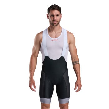 Cyklistick&eacute; kraťasy EKOI Perf GEL MEMORY Ocel