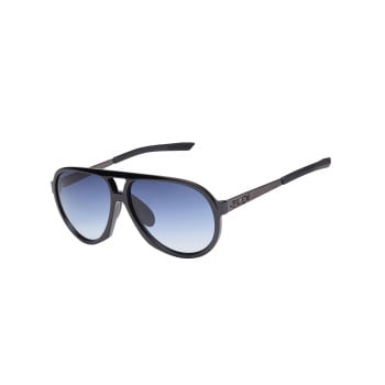 Lunettes EKOI Racing LIFESTYLE PILOT Noir Bleu d&eacute;grad&eacute;