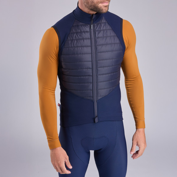 Chaleco térmico EKOI Perf ELEGANCE azul marino