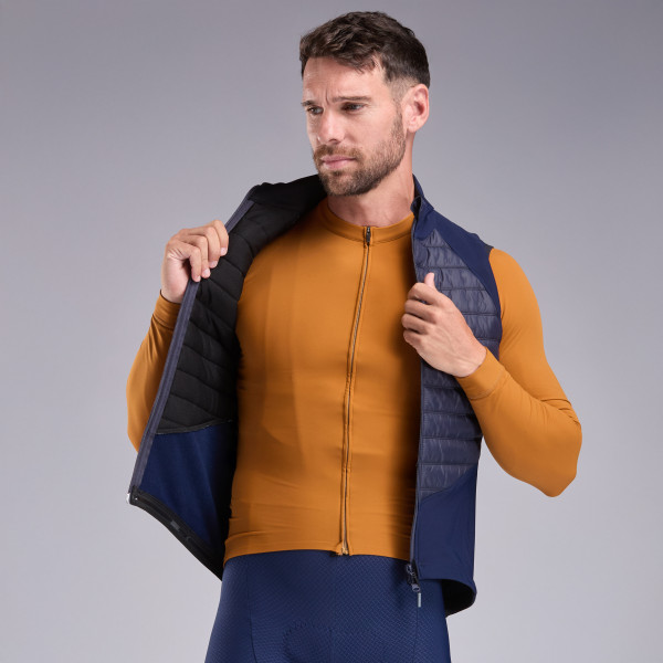 Chaleco térmico EKOI Perf ELEGANCE azul marino