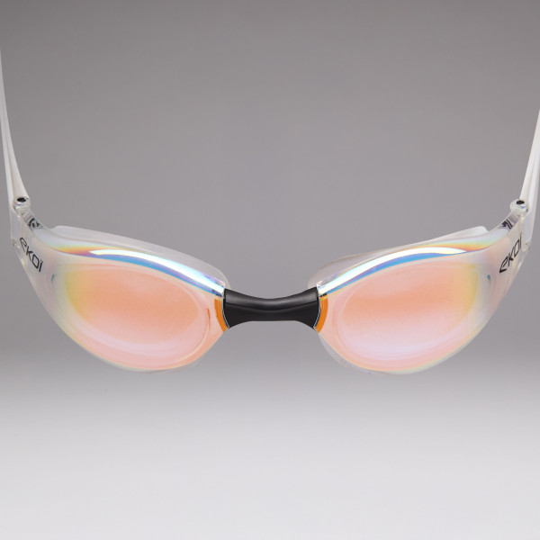Gafas de natación EKOI Racing AQUA RACER Gold Mirror SW1